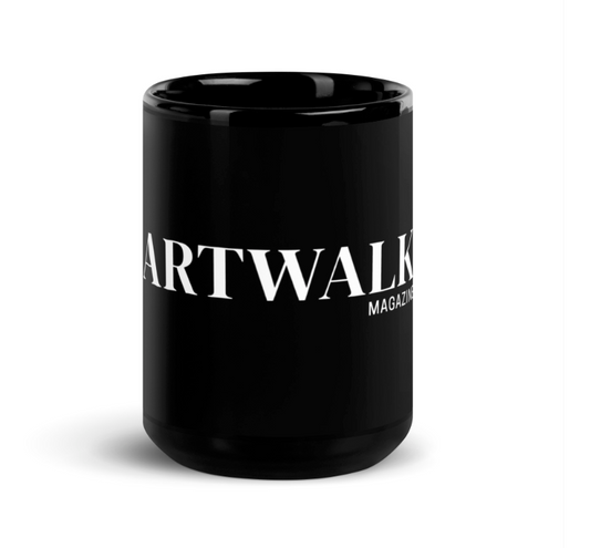 Artwalk Magazine on 15oz. Black Glossy Mug (USA only)