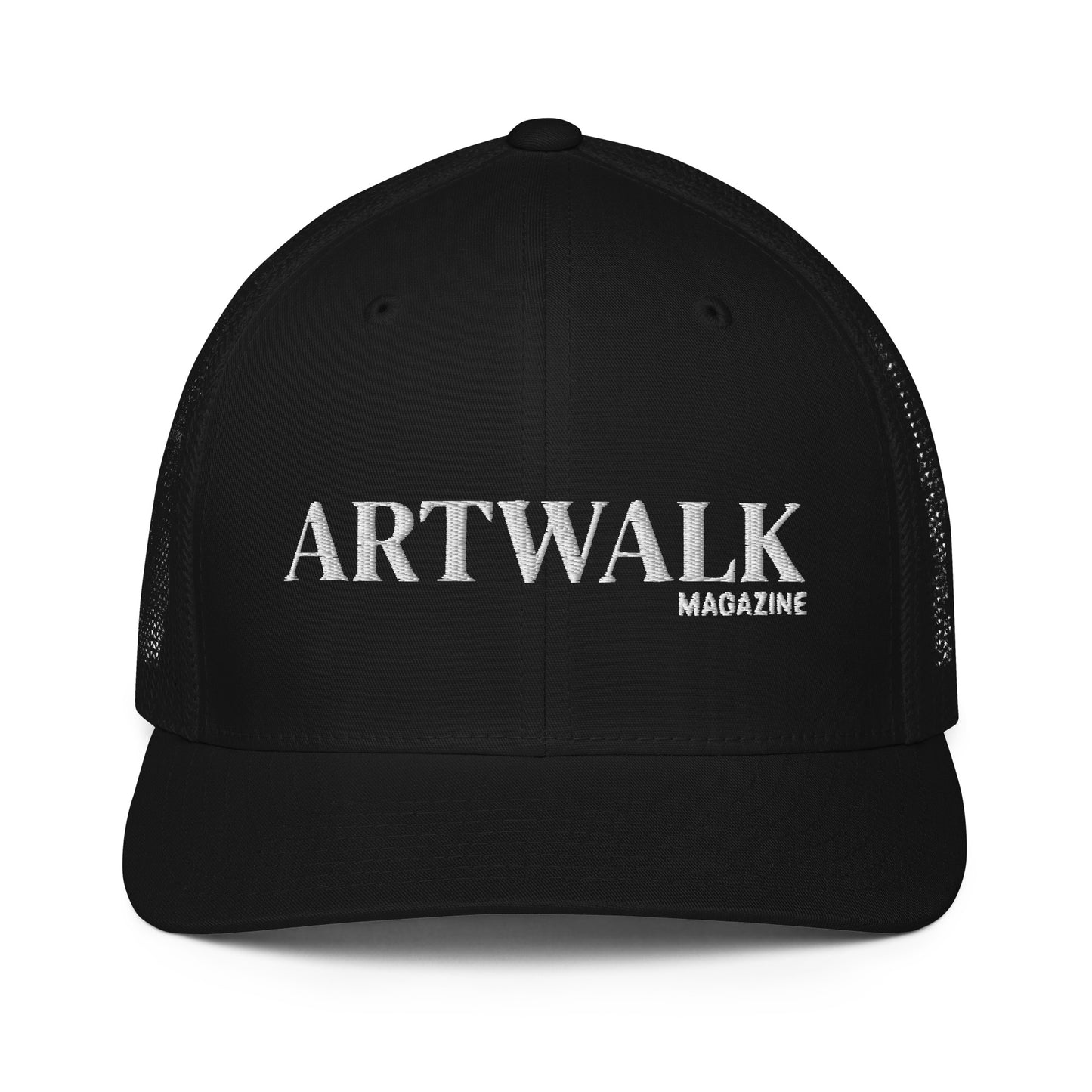 Artwalk Magazine Black/White trucker cap
